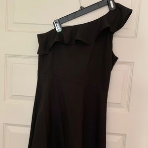 Black cocktail dress